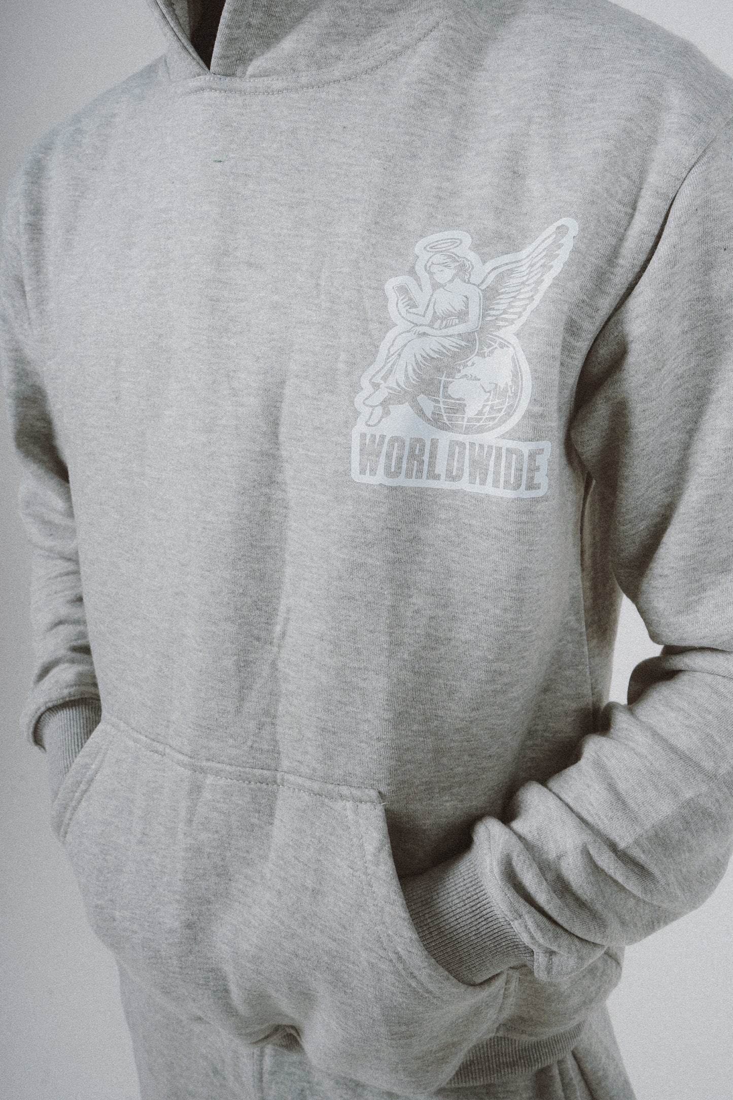 002 HUSTLEANGELS GREY TRACKSUIT