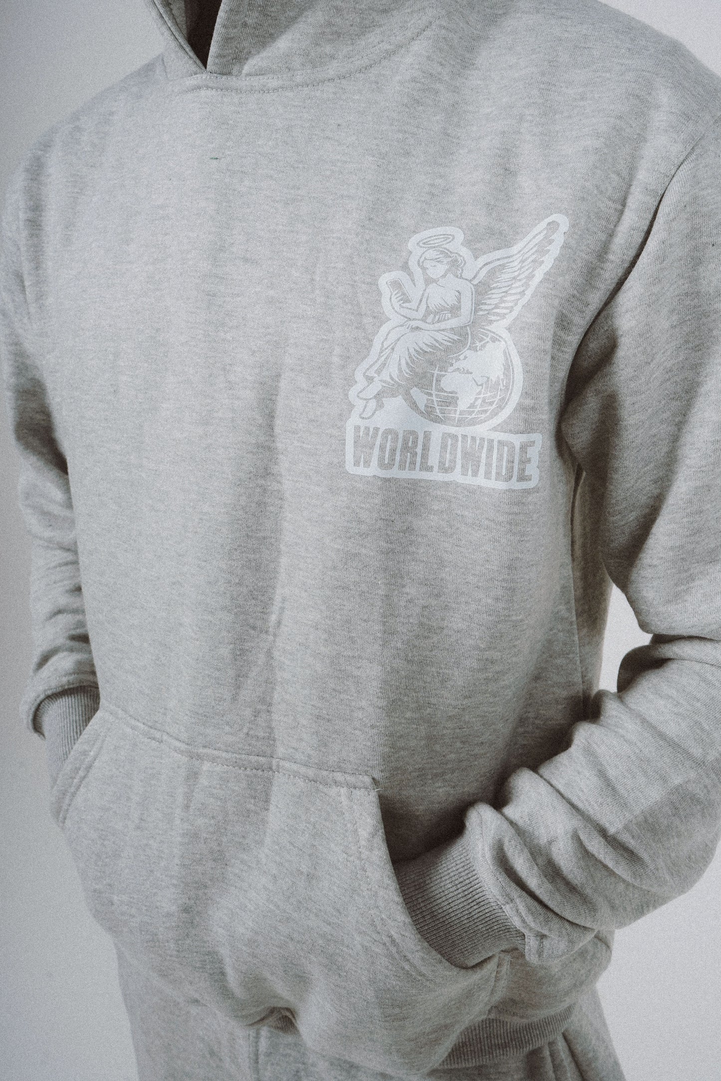 002 HUSTLEANGELS GREY TRACKSUIT