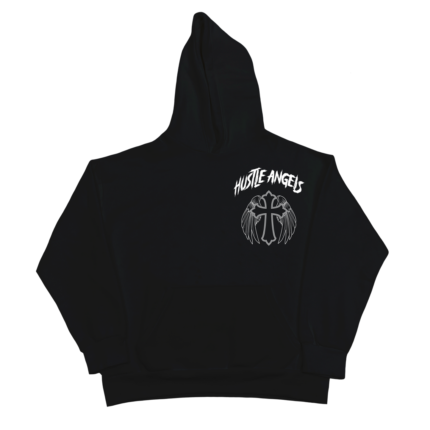 001 HUSTLEANGELS PULLOVER HOODIE