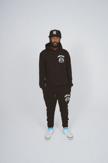 001 BLACK HUSTLEANGELS JOGGER