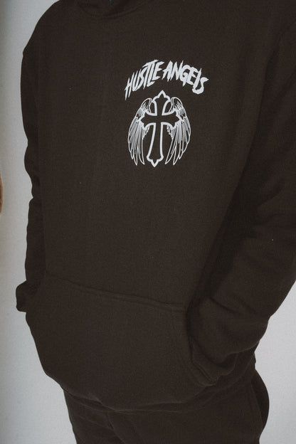 001 HUSTLEANGELS PULLOVER HOODIE